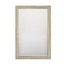 Capital M322026 - Striated Silver And Gold With Beveled Mirror