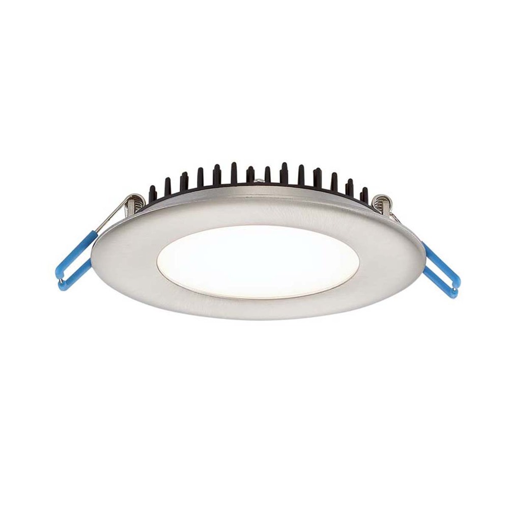 LED Slim Rec, 4in, 12w, Rnd, Bn