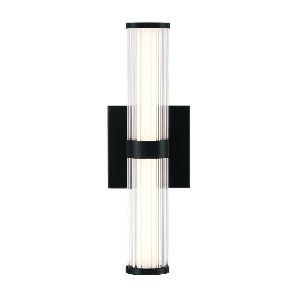 Fayton 14" LED Sconce In Black