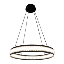  37091-019 - Forster, Chandelier, LED, Sml, Blk