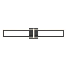  45724-015 - Bordo 1 Light 35.5" Sconce in Black