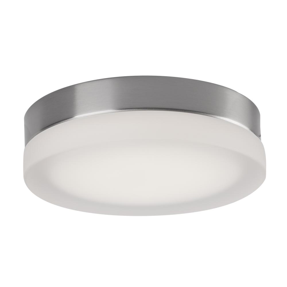 Bedford 11-in Brushed Nickel LED Flush Mount