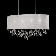 Kuzco Lighting 42156C - Six Lamp Pendant with Crystals