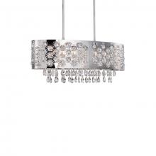 Kuzco Lighting 432106 - Six Lamp Pendant with Hexagon Pattern Shade