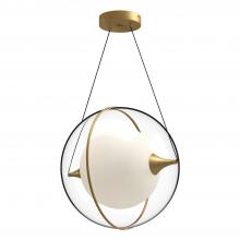 Kuzco Lighting PD76716-BG - Aries 16-in Brushed Gold LED Pendant