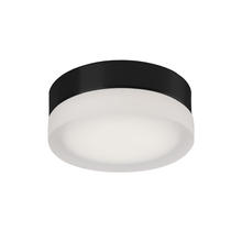 Kuzco Lighting FM3506-BK - Bedford 6-in Black/Frosted LED Flush Mount