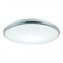 Kuzco Lighting FM43315-CH-5CCT - Brook 15-in Chrome LED Flush Mount