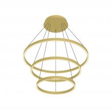 Kuzco Lighting CH87332-BG - Cerchio 32-in Brushed Gold LED Chandeliers