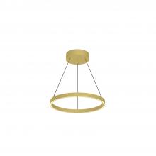 Kuzco Lighting PD87118-BG - Cerchio 18-in Brushed Gold LED Pendant