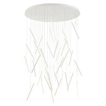 Kuzco Lighting MP14850-WH - Chute 50-in White LED Multi Pendant