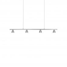 Kuzco Lighting LP19937-BN - Dune 37-in Brushed Nickel LED Linear Pendant