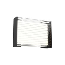 Kuzco Lighting EW37207-BK - DYNAMO PERF METAL EXTERIOR WALL BLACK 10W, 120VAC WITH LED DRIVER, 3000K, 90CRI