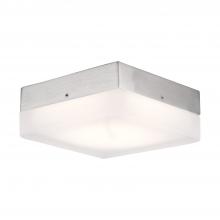 Kuzco Lighting FM3409-BN - LED FL/MT SQ-FR-GLS, 1200LM 13W BN