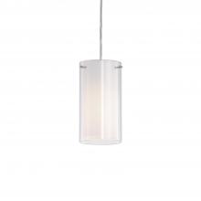 Kuzco Lighting 41311W - Firenze 4-in White 1 Light Pendant