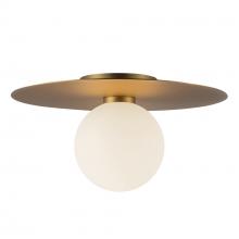 Kuzco Lighting FM15514-BG-UNV - Elixir 14-in Brushed Gold LED Flush Mount