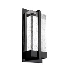 Kuzco Lighting WS2812-BK - Gable 12-in Black LED Wall Sconce