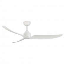 Kuzco Lighting CF92952-WH - Hugo 52-in Matte White LED Exterior Ceiling Fan