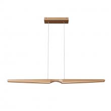 Kuzco Lighting LP21647-BW-UNV - Dakota 42-in Beech Wood LED Linear Pendant