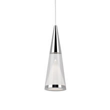 Kuzco Lighting 402401CH-LED - Malabar 3-in Chrome LED Pendant