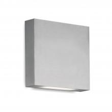  AT67006-BN - Mica 6-in Brushed Nickel LED All terior Wall