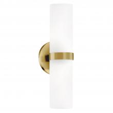 Kuzco Lighting WS9815-BG - Milano 15-in Brushed Gold LED Wall Sconce