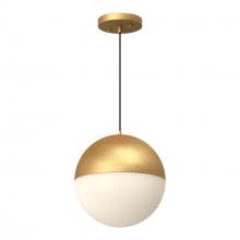  PD11710-BG-5CCT - Monae 10-in Brushed Gold LED Pendant