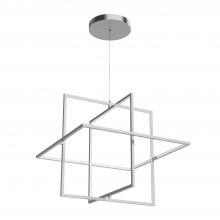 Kuzco Lighting PD16328-BN - Mondrian 28-in Brushed Nickel LED Pendant