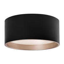 Kuzco Lighting FM11418-BK - Mousinni 18-in Black LED Flush Mount