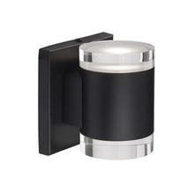 Kuzco Lighting 601431BK-LED - Norfolk 5-in Black LED Wall Sconce