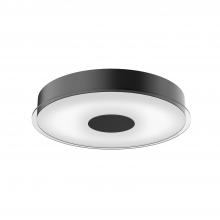 Kuzco Lighting FM7616-BK-5CCT - Parker 16-in Black LED Flush Mount