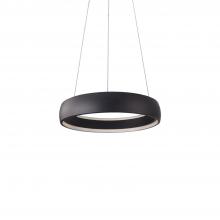 Kuzco Lighting PD22723-BK-UNV-010 - Halo 23-in Black LED Pendant