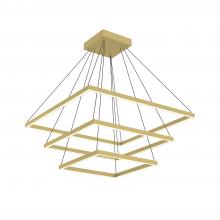 Kuzco Lighting CH88332-BG - Piazza 32-in Brushed Gold LED Chandeliers