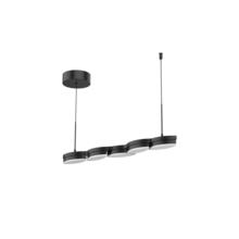 Kuzco Lighting LP90727-BK - POPLAR 27" LINEAR PENDANT BLACK 30W, 120VAC WITH LED DRIVER, 3000K, 90CRI