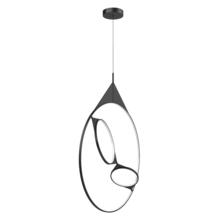 Kuzco Lighting PD84336-BK - Serif 36-in Black LED Pendant