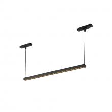 Kuzco Lighting TRL29422-BK - Kyan 22-in Black Trilo Track Linear Pendant