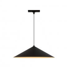 Kuzco Lighting TRP73915-BK - Luiz 15-in Black Trilo Track Pendant