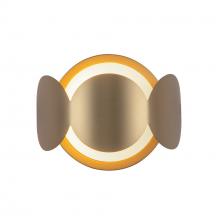 Kuzco Lighting WS59810-BG/OP - Ciel 10-in Brushed Gold/Opal Glass Socket Wall Sconce