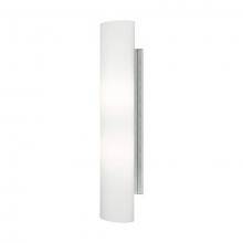 Kuzco Lighting WS6222-BN - LED Wall Sconce with Segmental Shaped White Opal Glass