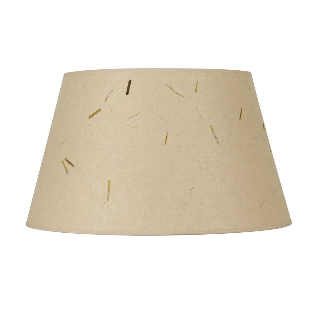 10" Height Paper Shade in Kraft Finish