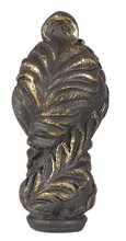  FA-5060A - 2.5" Metal Cast Finial in Dark Bronze Finish