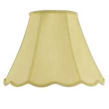  SH-8105/16-CM - 12.75" Tall Champagne Fabric Shade