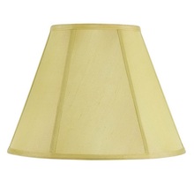  SH-8106/12-CM - 10" Tall Champagne Fabric Shade