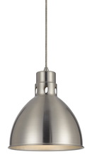 CAL Lighting UP-1109-6-BS - 150W Webster Metal Pendant