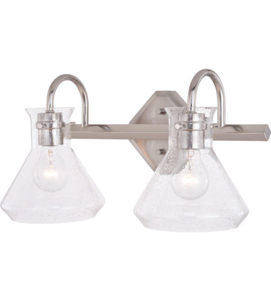 Curie 2L Vanity Satin Nickel