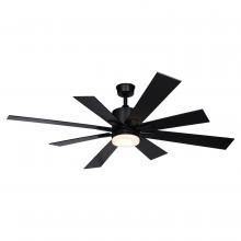  F0109 - Crawford 60-in. Ceiling Fan Black