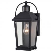  T0636 - Lexington 1 Light Dualux 8-in. Outdoor Motion Sensor Wall Light Textured Black