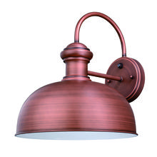 Vaxcel International T0411 - Franklin 13-in Outdoor Wall Light Brushed Copper