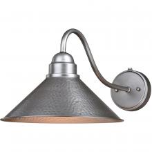 Vaxcel International T0495 - Outland 12-in Long Arm Outdoor Wall Light Brushed Pewter