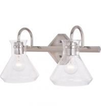 Vaxcel International W0339 - Curie 2L Vanity Satin Nickel