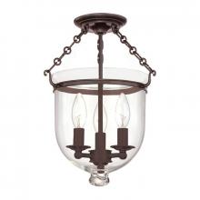  251-OB-C1 - 3 LIGHT SEMI FLUSH